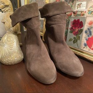 Free People Adella Sage Green booties